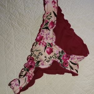 Mossimo pink floral bathing suit bottom